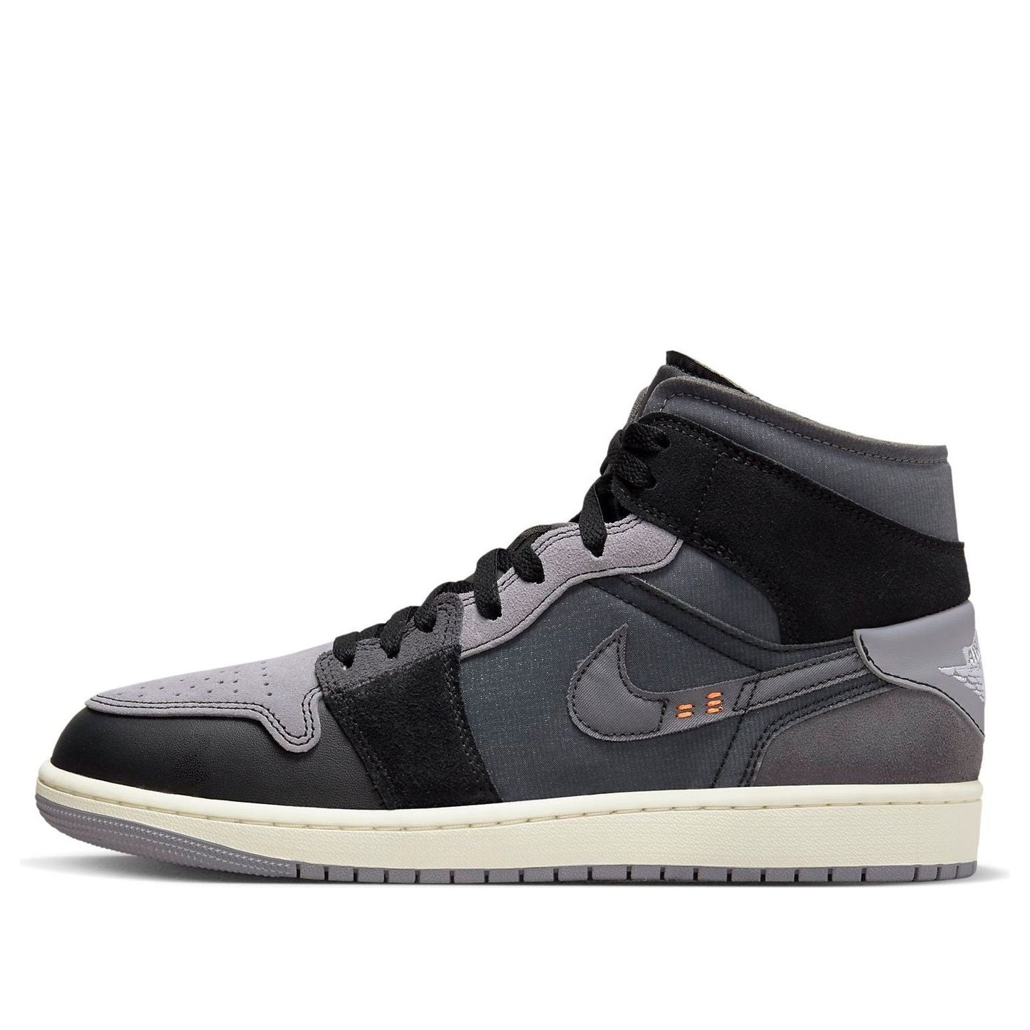 Air Jordan 1 Mid SE Craft 'Inside Out - Black'  DM9652-001 Epochal Sneaker